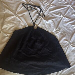 Black Halter Neck top